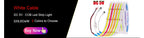 DC 5V LED COB Strip Light USB High Density Linear Lighting 320LED Flexible Tape Lights Warm Natural White Red Blue Green Decor