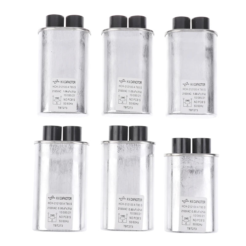 1Pc For Microwave Oven Capacitor Parts 0.85uF / 0.9uF / 0.95uF / 1.0uF / 1.05uF / 1.08uF Microwave Oven High Voltage Capacitor