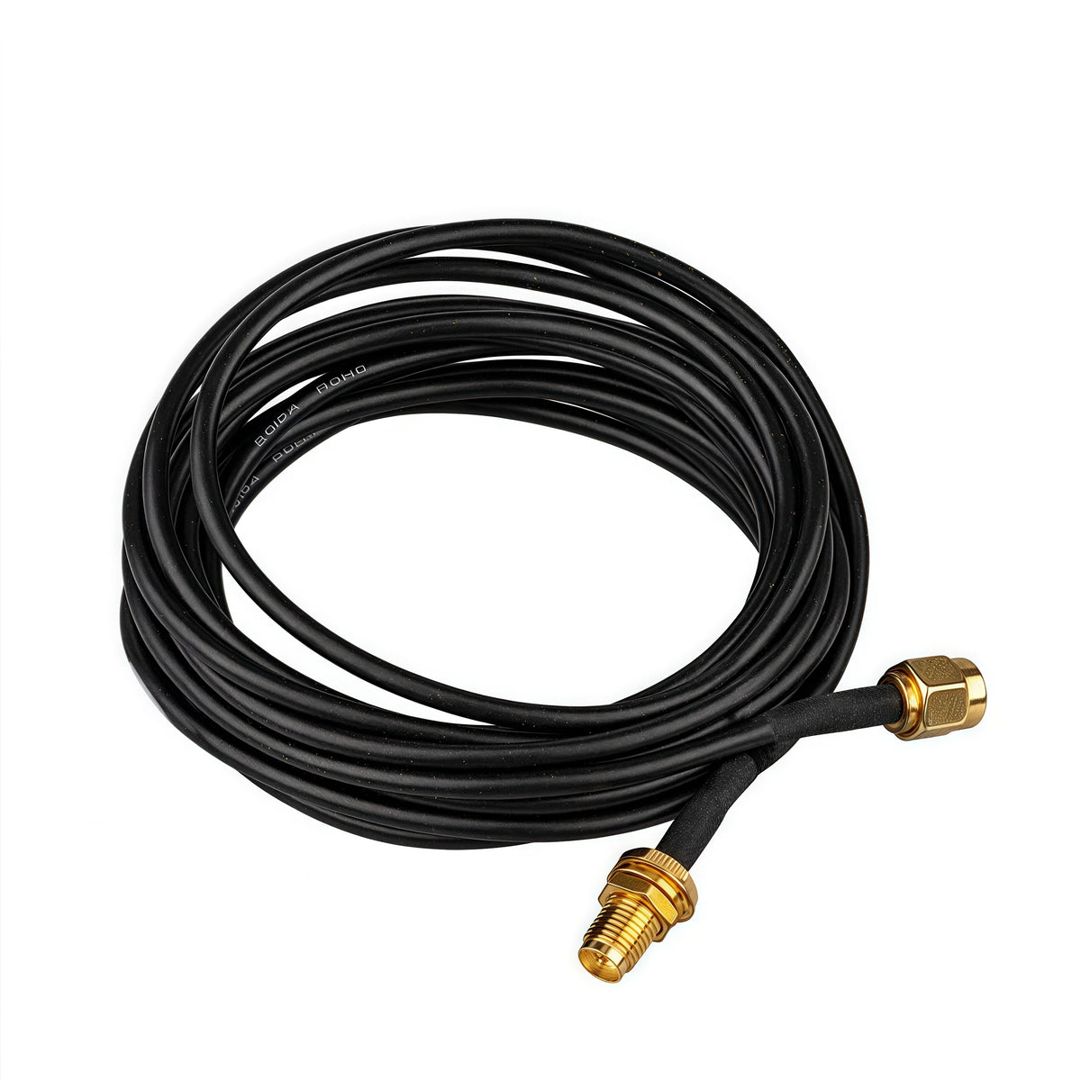 10m/5m/3m RP-SMA to SMA Extension Cable, Male to Female Coaxial Feeder Wire for WiFi Antenna/Router/RG174 Network Card