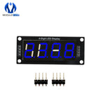 0.56 inch TM1637 LED Display Module 4 Digit LED Indicator for Arduino DIY Red Green Blue Yellow White