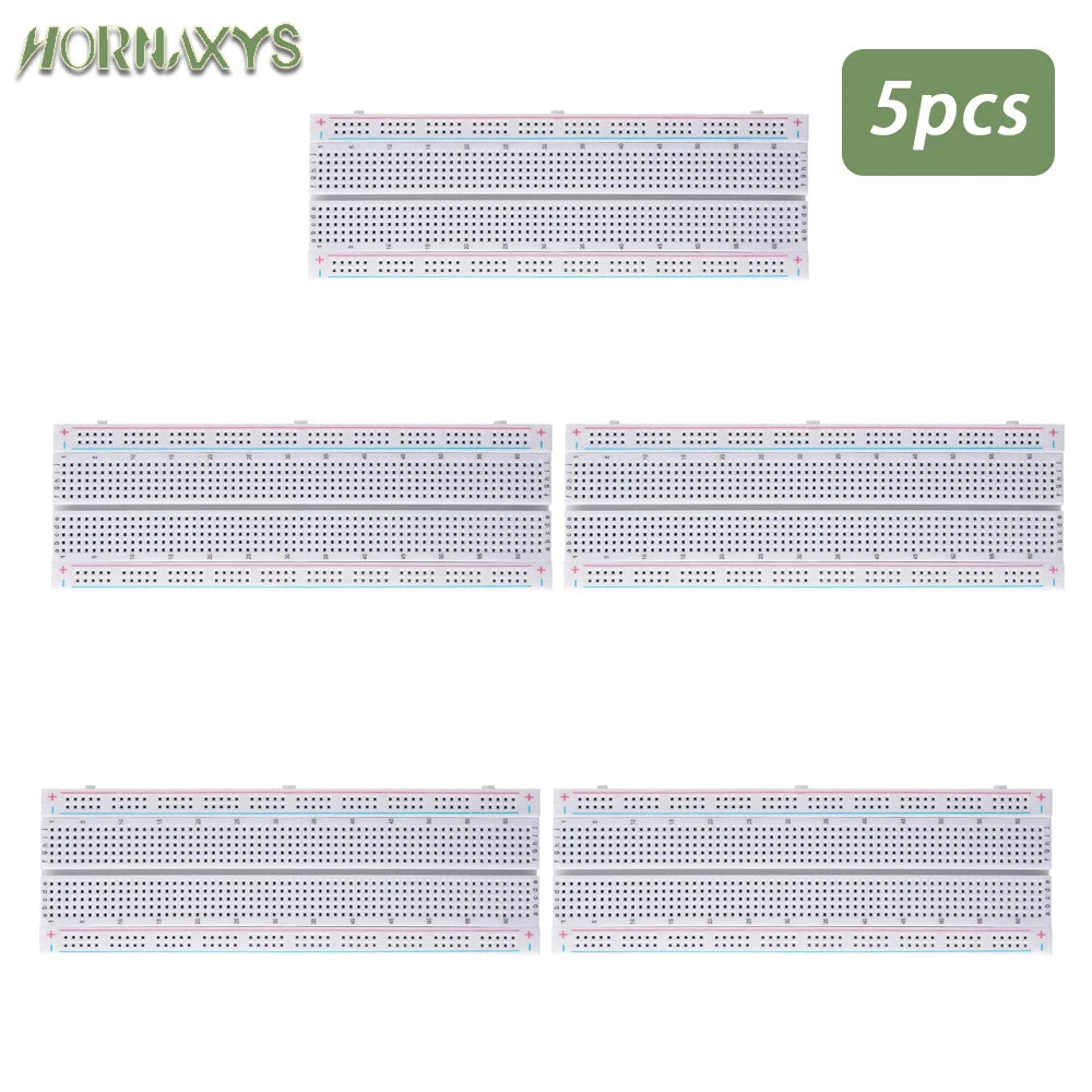 MB-102 Prototype Breadboard 400 830 Points Solderless PCB Bread Board Jumper Wires Cable Board DIY Dupont Wire for Arduino Kit
