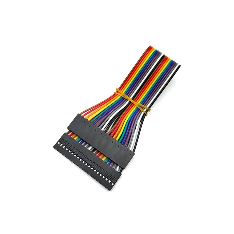 1PCS 2.54MM Pitch Dupont Line Female / Male 16/20Pin Dupont Cable Connector 10/20/30cm Double Headed 16P 20P Jumper Cable Wire
