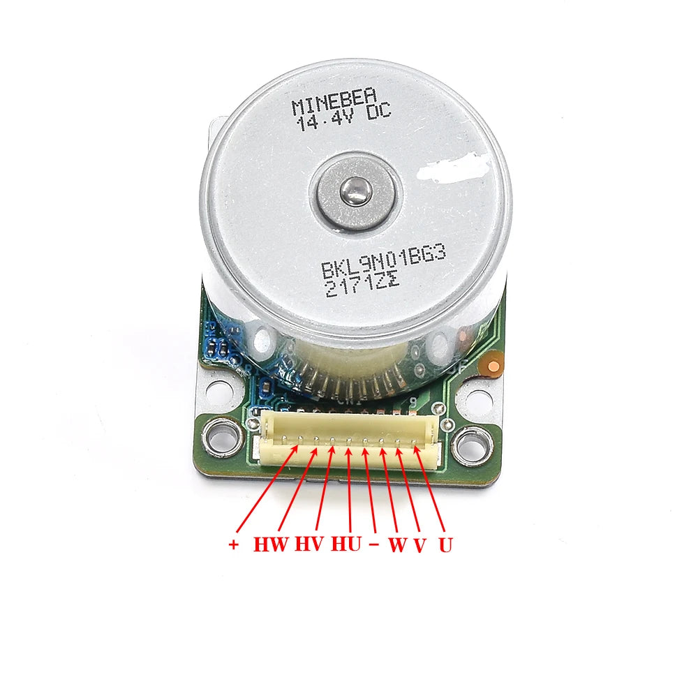 Japan Minebea BKL9N01BG3 three-phase eight-wire external rotor brushless motor 14.4V 8700rpm BLDC with Hall sensor