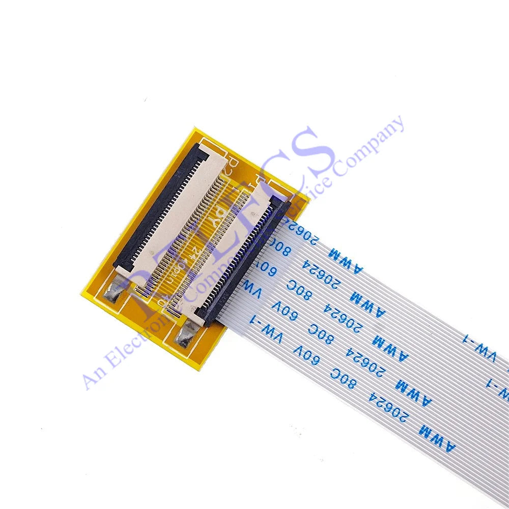 2 Sets 0.5mm Pitch FPC Cable Extension Board Adapter 6 8 10 12 14 16 20 22 24 30 32 34 36 40 45 50 54 60 Pin FFC Cable Same Side