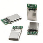 5-20PCS Type-c OTG male 4P with 5.1K resistance data power adapter 4 solder joint plug USB adapter USB C plug 4pin