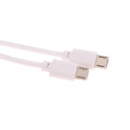 2 In 1 USB Male To Micro USB/Type-C Splitter Data Transfer Charging Cable For For Android Smartphones Tablet Dual Micro USB