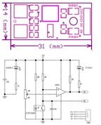 10pcs/1pc TCRT5000 IR Infrared Reflectance Sensor Obstacle Avoidance Module Tracing Sensor Tracing Module For Arduino Diy Kit