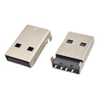 5/10Pcs USB 2.0 A Male Connector Type A 4 Pin SMT SMD DIP Panel Mount Plug Jack Socket Connector DIY