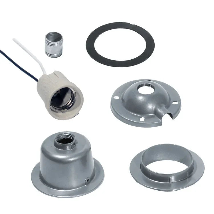E27 E26 E39 E40 Ceiling Mount Porcelain Heat Resistant Aluminum Diecasting Highbay Mining Factory Copper LED Light Holder Socket