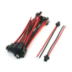 5/10/20Pairs 15CM JST SM 2 Pin Plug Male Female Wire Connector Terminal Line Cable Pigtail Plug for LED Strip Light Tape Lamp