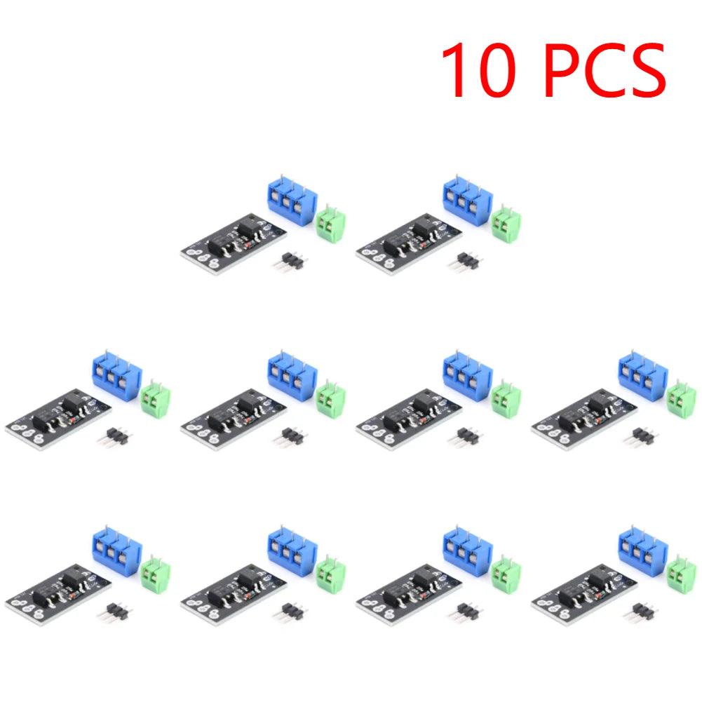 1-10PCS HW-532B LR7843 Isolated MOSFET MOS Tube FET Module Replacement Relay Board for Motor Start Stop Control PWM DC5-30V 161A