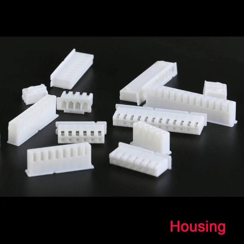 50Pcs/10pcs XH2.54 Connector 2.54MM 90 Degree Right Angle Pin Header/Terminal/Housing Wire Connectors 2P 3P 4/5/6/7/8/9/10P 12P