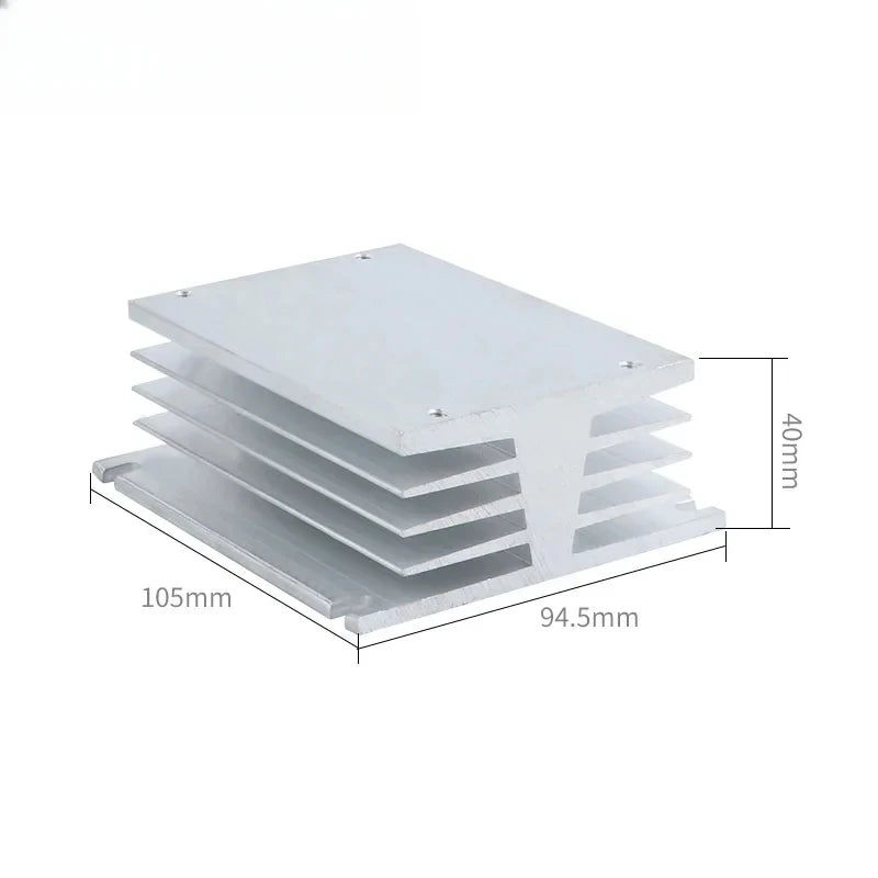 3 Phase DC-AC 10A 25A 40A DA 60A 80A 100A Three Phase SSR 3-32V DC Control 24-480V AC Solid State Relay SSR JGX-3 D4840
