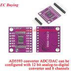 ADS1115 ADS1015 MCP4725 AD5593 ADS1110 ADS1118 ADS1120 ADS1220 MCP3421 SGM58031 PCF8591 Analog-to-Digital Breakout Board Module