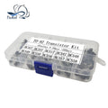 100/200PCS 10Value TO-92 Transistor Assortment Kit BC327 BC337 BC517 BC547 BC548 BC549 BC550 BC556 BC557 BC558 TO92 Wit Box