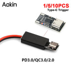 1/510PCS Fast Charge PD/QC/AFC Decoy Board 9V 12V 15V 20V PD Decoy module PD 2 3.0 DC Trigger Polling Detector Power Charge