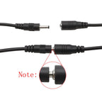 DC 3.5mm X 1.35mm Male Plug Female Jack DC Power Charging Cable Connector DC Power Wire Pigtail for CCTV Camera LED Strip Light