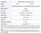 DC 12V 5A 60W LED Touch Dimmer Light Switch Touch Sensor For Mirror With Changing Dimmer Anti Fog