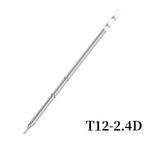 Silverflo T12 Soldering Iron Tips 2.4D 3C B I K for 938BD-III Soldering Station
