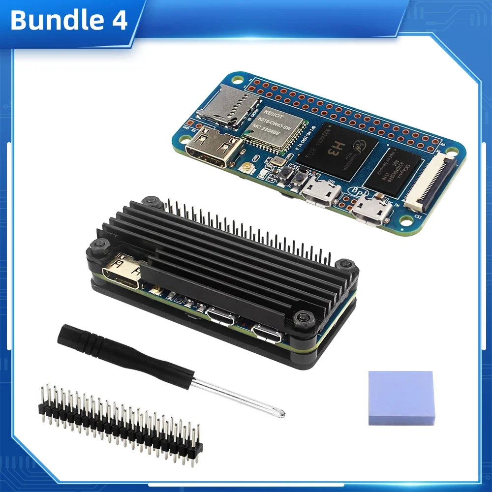 Banana Pi M2 Zero BPI-M2 Zero Alliwnner H3 Cortex-A7 WIFI & BT Same Size As Raspberry Pi Zero 2 W Optional Case Power Supply