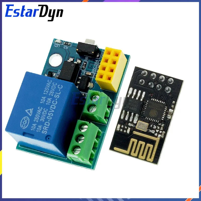 Estardyn ESP8266 ESP-01 ESP-01S 5V WiFi Relay  Things Smart Home Remote Control Switch  Phone APP Wireless WIFI For