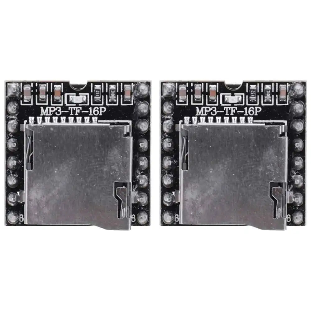 Dfplayer TF Card U Disk Mini MP3 DF Player Audio Voice Module IO/Serial Port/AD MP3-TF-16P For Arduino