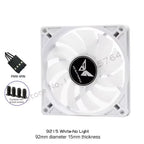 PC Cabinet RGB Fan 9cm Ultra-Thin 9215 9225 15mm 25mm Slim ITX Case Cooler Fans 5V 3Pin ARGB+ 4Pin PWM Control Black White