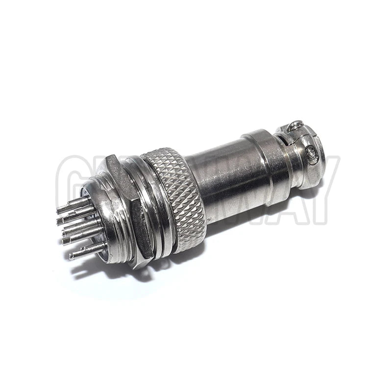 1Set GX16 2/3/4/5/6/7/8/9 Pin Male & Female 16mm Metal Circular Aviation Connector Socket Plug 2PIN 3PIN 4PIN 5PIN 6PIN