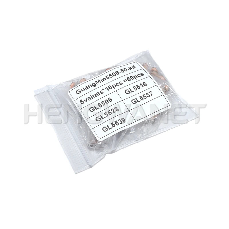 50PCS LDR Photo Light Sensitive Resistor Photoelectric Photoresistor 5528 5506 5516 5537 5539 GL5528 For Arduino