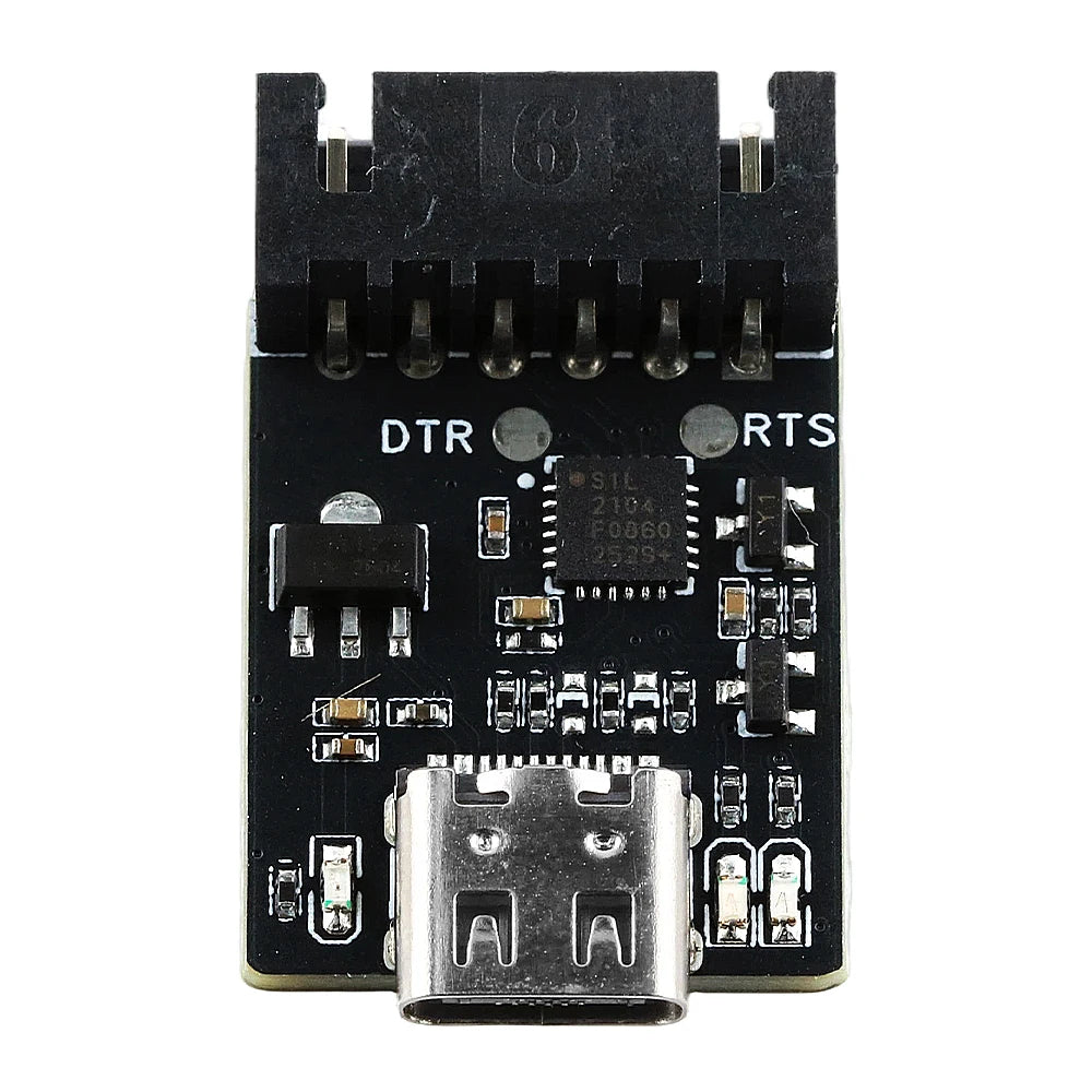 CH9102F CP2104 Downloader Module Chip Program Burning for ESP32 MINI 7Pin TYPE-C USB to UART RS232 RS485 Serial Port Download