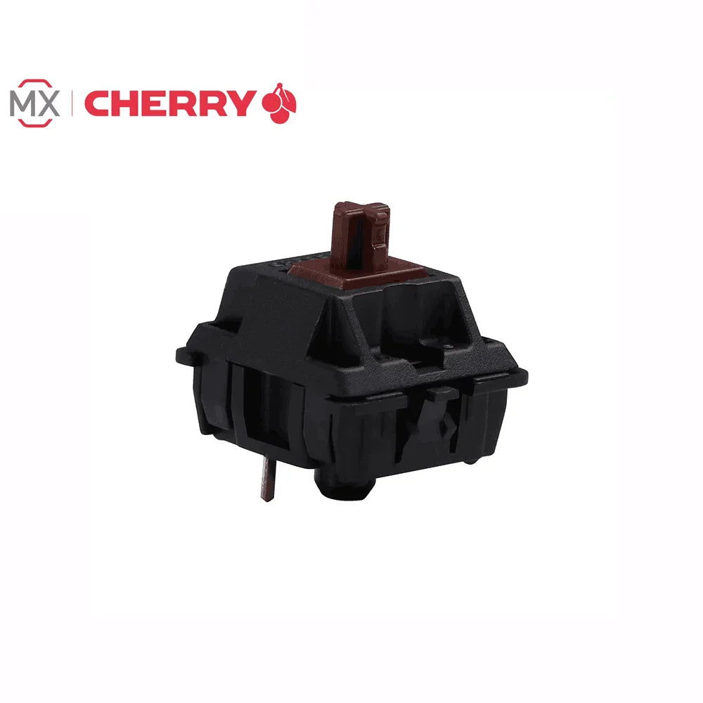 Original Cherry MX Mechanical Keyboard Switches Click Linear Tactile Red Brown Blue Silver Switch 3 Pin Black Shell For PC Gamer