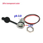 USB-C  High Current Charging Socket With Nut Snap Lock Plate  TYPE-C Female Type C Waterproof Female Connector Jack