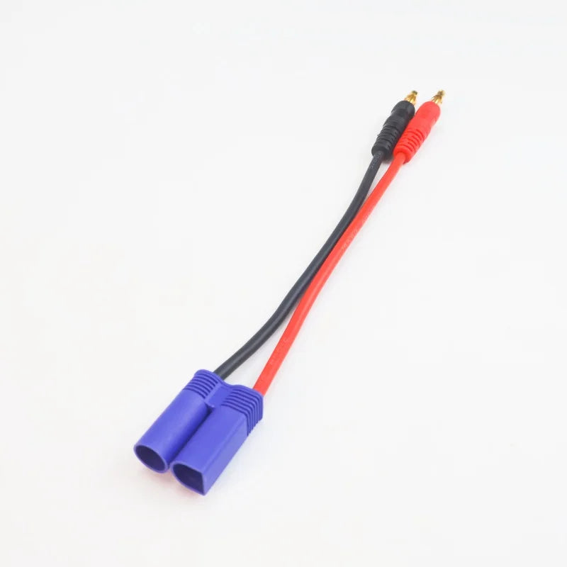 15/30cm Model Aircraft B6 Charger XT30 XT60 XT90 EC3 EC5 TRX Plug T Plug into 4.0mm Banana Head Charging Line