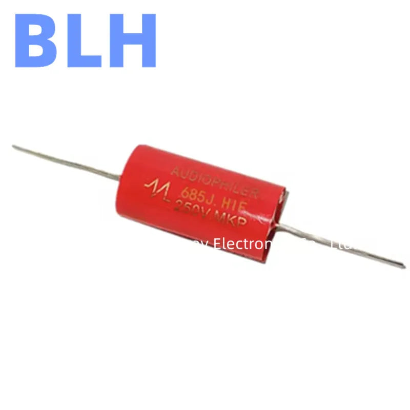 2PCS Speaker Divider High Tone Poleless MKP Capacitor 250V  4UF 405 4.7UF 475 5.6UF 565 6.8UF 685 8.2UF 825 10UF 106 12UF 126
