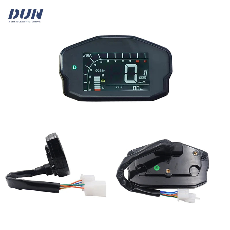 Fardriver ND72450 48V-72V Hall Sensor DC 200A Phase 450A BLDC Motor Motherboard Controller with DKD Display and T08 Throttle Kit
