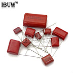 10PCS 63V 100V 250V 400V 630V CBB  Polypropylene film capacitor 100PF 220PF 470PF 10NF 1UF 22NF 100NF 220NF 330NF 470NF 680NF