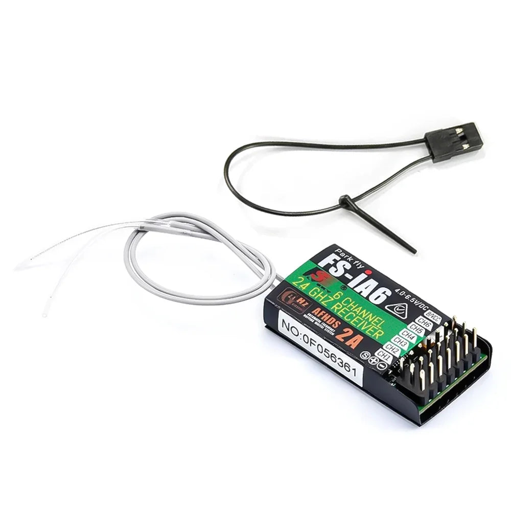 FlySky Receiver FS-iA10B FS-iA6B FS-iA6 FS-A8S A6 A3 FS-GR3E R6B X6B Compatible with FS-i6 I10 CT6B T6 TH9X Transmitter RC Parts