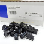 Original Mice Micro Switches D2FC-F-7N(100M) 3Pin WhiteDots 100Millions Clicks,3Pin WhiteDots Touch Switches Micro Hot 100Millio