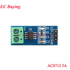 10Pcs/1pc ACS712 ACS758 Hall Current Sensor Module Detector 5A 20A 30A 50A 100A 150A 200A Range Detection Board For Arduino DIY