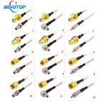 2PCS/LOT RP-SMA / SMA to TS9 Male / Female Connector RG316 Cable SMA to TS9 Extension Pigtail for Huawei 3G Modem Router