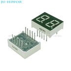 10pcs 0.4 Inch 10Pins C-C 4201ES C-A 4201FS 2 Digits Bits 7 Segment Red LED Digital Display Digitron Common Anode Cathode