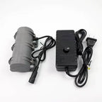 3650 Small Massage Table Vibration Motor 12V 24V Double Eccentric Brush DC Vibration Motor/Motor and Power Supply 3800rpm Alarm