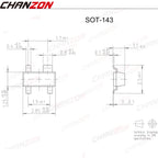 10PCS/lots P N-Channel BF998 AOD452 AOD472 AOD409 MJD122 SOT-143 TO-252 Enhancement Double-gate Mosfet Darlington Transistor