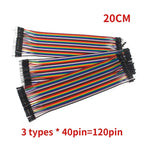 MB102 Breadboard ZY-204 400 Tie Point Solderless PCB Test Bread board Dupont Line Kit 20/40Pin 10/15/20cm Diy Electronic Kits