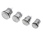 High current metal button 16/22mm high-power waterproof self resetting self-locking steel switch 20A 15A 10A push button