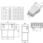 5/10 Sets XH2.54 2.54mm JST Connector Male Female Plug Aerial Docking Connector Kit for Battery Charging Cable DIY Project