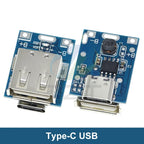 GREATZT 5V Boost Converter Step-Up Power Module Lithium Battery Charging Protection Board LED Display USB For DIY Charger 134N3P