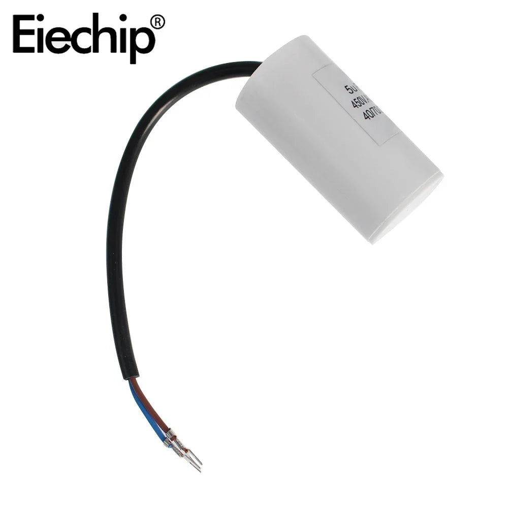 CBB60 450V Motor Run Capacitors AC Starting Capacitor 5% 3/4/5/6/8/10/12/14/15/16/18/20/25/30/40/45/50/60UF for Washing Machine