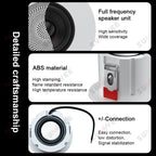 3 Inch Passive Ceiling Speakers 8 Ohm Home Theater Background Music Stereo Sound Embedded Audio System For Kitchen Living Room
