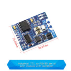 1PCS TTL to RS485 Module 485 to Serial Port UART Level Mutual Transfer Hardware Automatic Flow to the Control Board